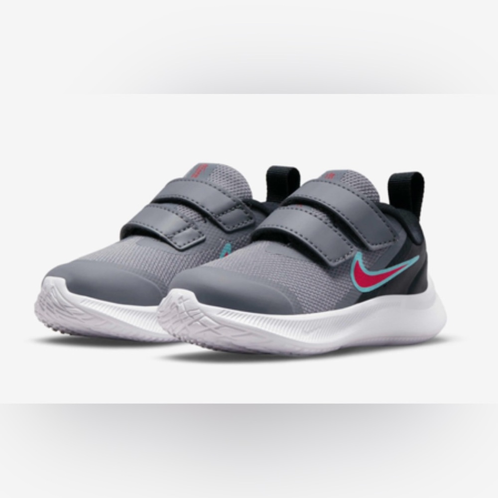 Nike Little Kid’s Star Runner 3 - DA2778-008 - Size 10C - Preowned